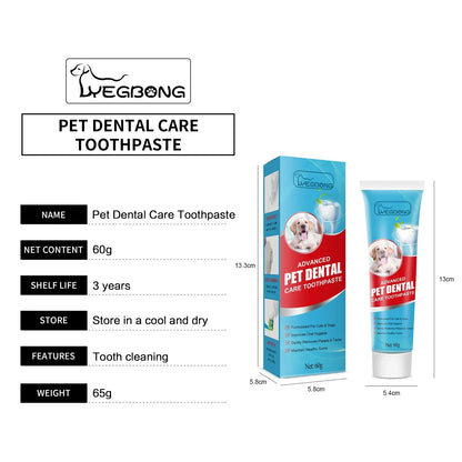 Haustier-Zahnpasta – verträgliche Zahncreme für Hunde & Katzen, gegen Zahnbelag, Zahnstein, Mundgeruch, für frischen Atem und gesunde Zähne