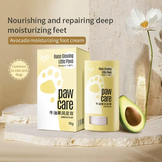 Pfotencreme mit Avocadoöl – feuchtigkeitsspendende Pfotenpflege für Hunde & Katzen