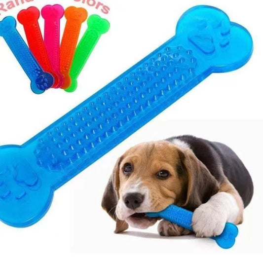 Kauspielzeug für Hunde in Knochenform aus Gummi – robust, bissfest, zahnpflegend, ideal für kleine & große Hunde