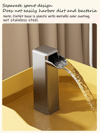 Katzenbrunnen mit Filter – Transparenter USB-Wasserspender (1,5 l) mit leiser Pumpe