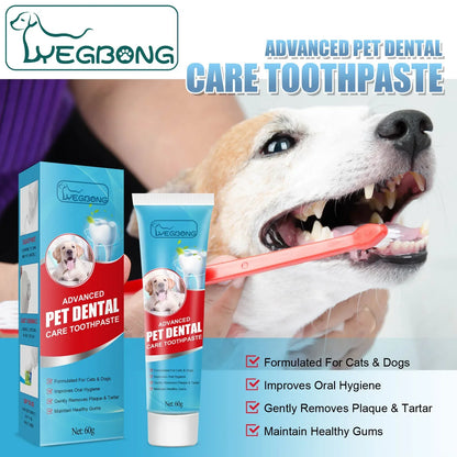 Haustier-Zahnpasta – verträgliche Zahncreme für Hunde & Katzen, gegen Zahnbelag, Zahnstein, Mundgeruch, für frischen Atem und gesunde Zähne